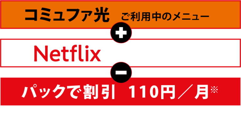 ネットフリックスパックについて