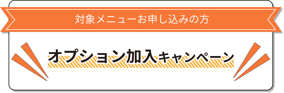 オプション加入キャンペーン